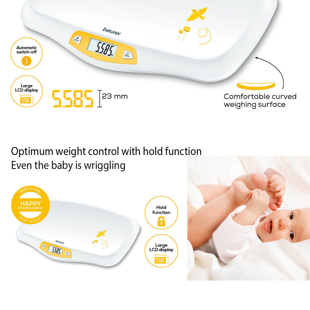 Beurer BY 80 baby Scale - 0