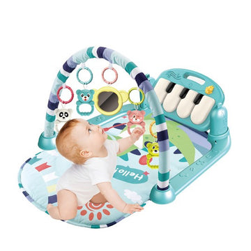 Lucky Baby Pedal Piano Harps Gym - Hello Dino - 0