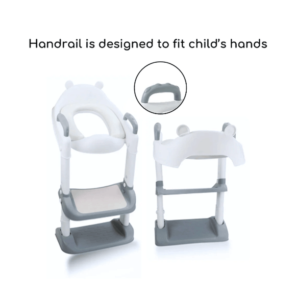 Bonbijou Training Potty Seat With Foldable Step Ladder