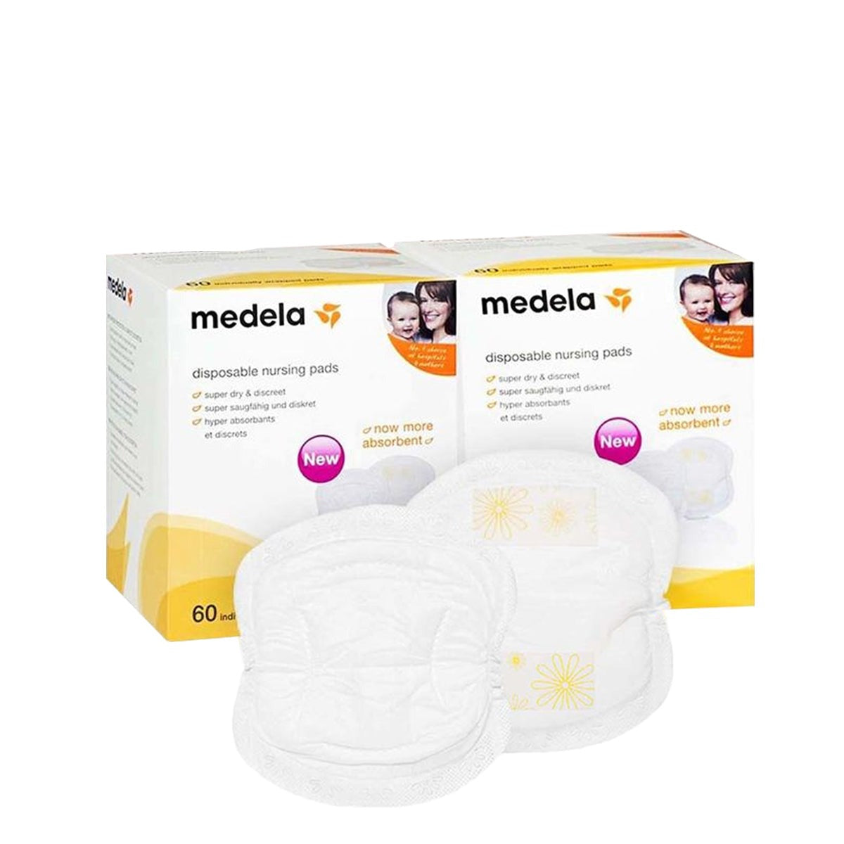 Medela Disposable Nursing Pads (60's)per pack