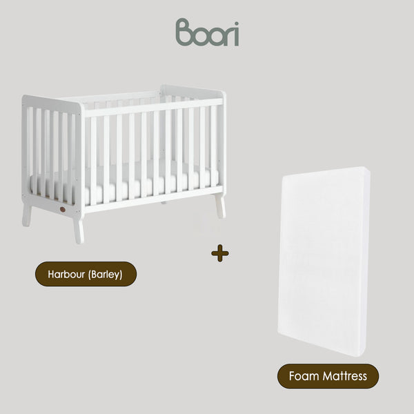 【Free Installation】Australia Boori Harbour Compact Baby Cot