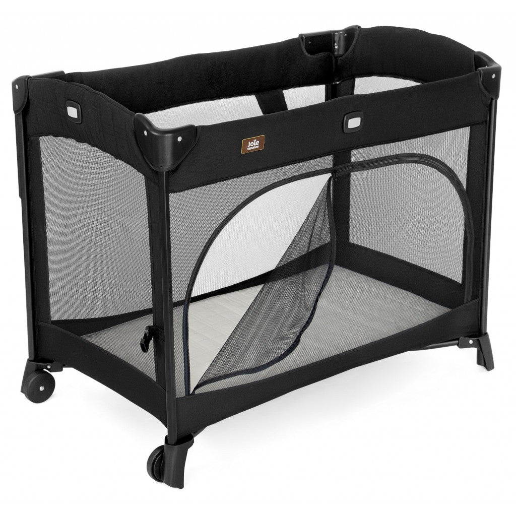(Exclusive)Joie Signature Kubbie Sleep Bedside Travel Cot (Eclipse)