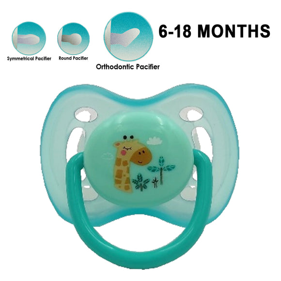 Tollyjoy Pacifier (Symmetrical / Round / Orthodontic) (0-6months)