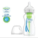 Dr Brown's Glass Wide-Neck Options+ Baby Bottles (150ML/270ML)