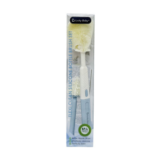 Lucky Baby Swoosh 2in1 Suction Bottle/Nipple Brush