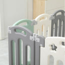 Lucky Baby Smart System Foldable Safety Play Yard - Moon Star-5