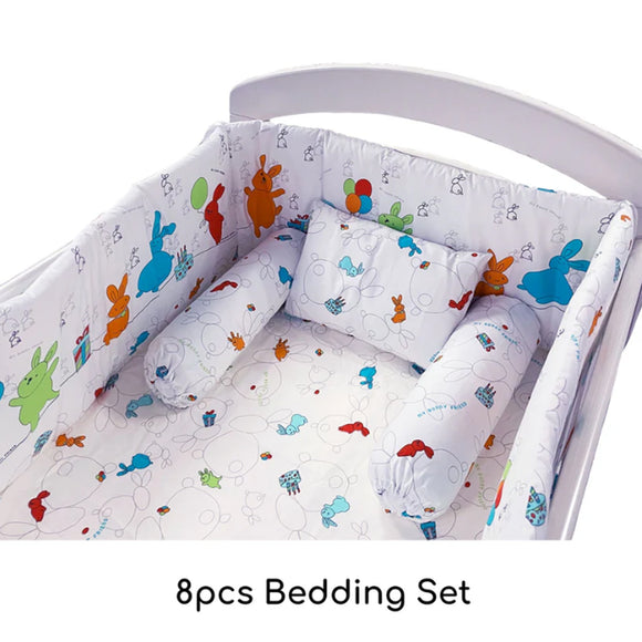 My Bunny Friend 8pcs Bedding Set (Bunny Party)