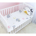 Babydreams 100% Cotton Baby Playpen Mattress Cover/ Fitted Sheet (For 26x38x3/66x97x7.6cm)