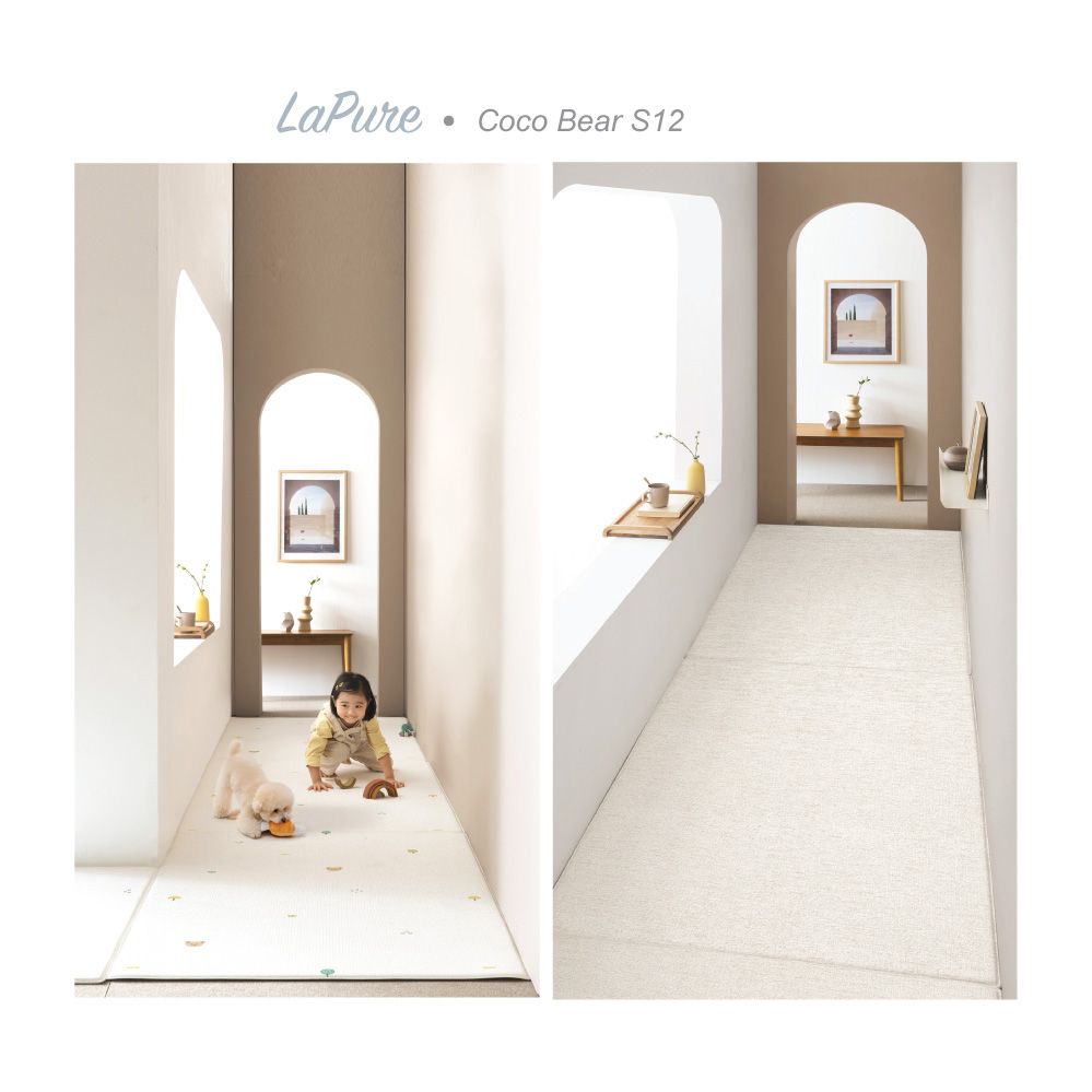 Parklon LaPure Bumper Playmat - Coco Bear (S12/M12/M15/L15/XL15)