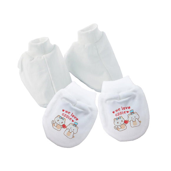 Tollyjoy Mitten & Bootee Set