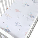 Babydreams 100% Cotton Baby Playpen Mattress Cover/ Fitted Sheet (For 26x38x3/66x97x7.6cm)