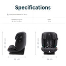 Britax Advansafix Pro Convertible Car Seat (15 months - 12 years)-8