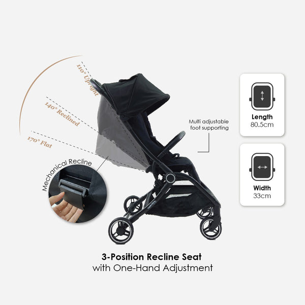 (Pre-Order)Hamilton S2 Stroller  MagicFold (2 Year Warranty) (Promo) -ETA End March