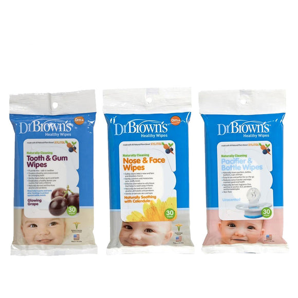 Dr Brown's Healthy Wipes (30pcs)