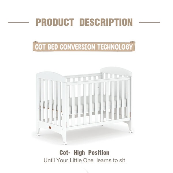 Australia  Boori Seagull  2in1 Adjustable Baby Crib (Promo)