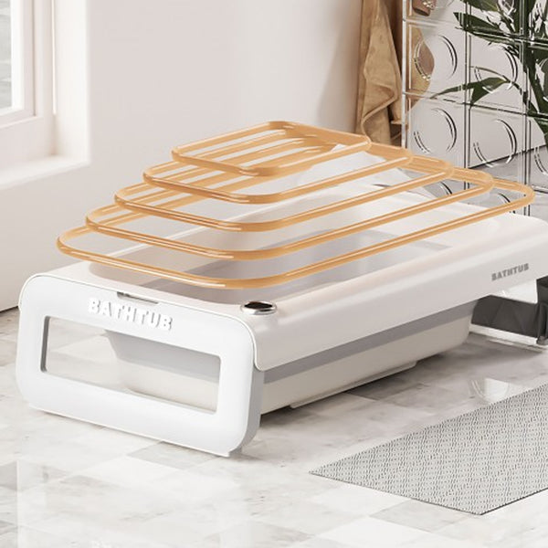 Lucky Baby Paly Collapsible Bath Tub W/Thermometer & Bath Support (Promo)