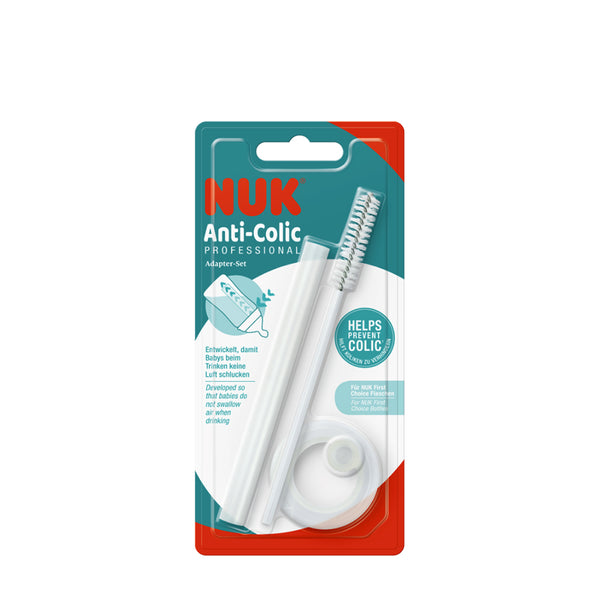 NUK First Choice + Anti Colic Professional Adapter Set