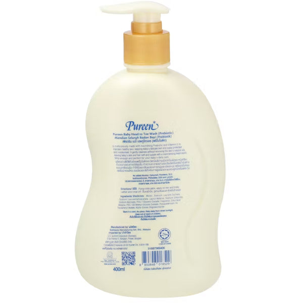 Pureen Baby Head To Toe Wash Prebiotic 700ml (Promo)