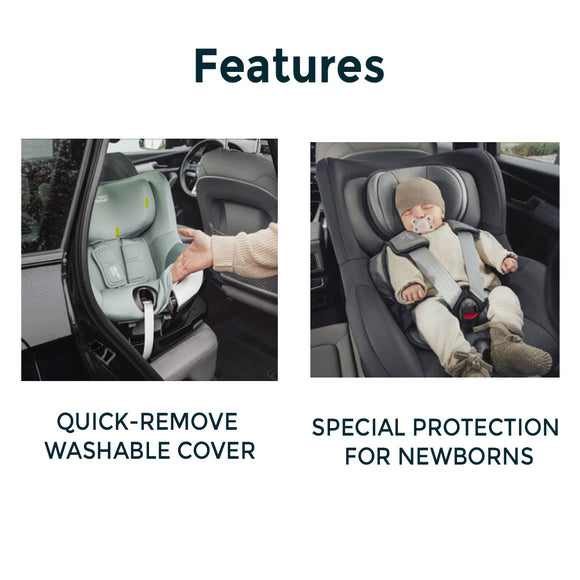 [ISOFIX]Britax Dualfix Pro 360° Car Seat/Infant Car Seat/Convertible Car Seat /Birth - 19kg