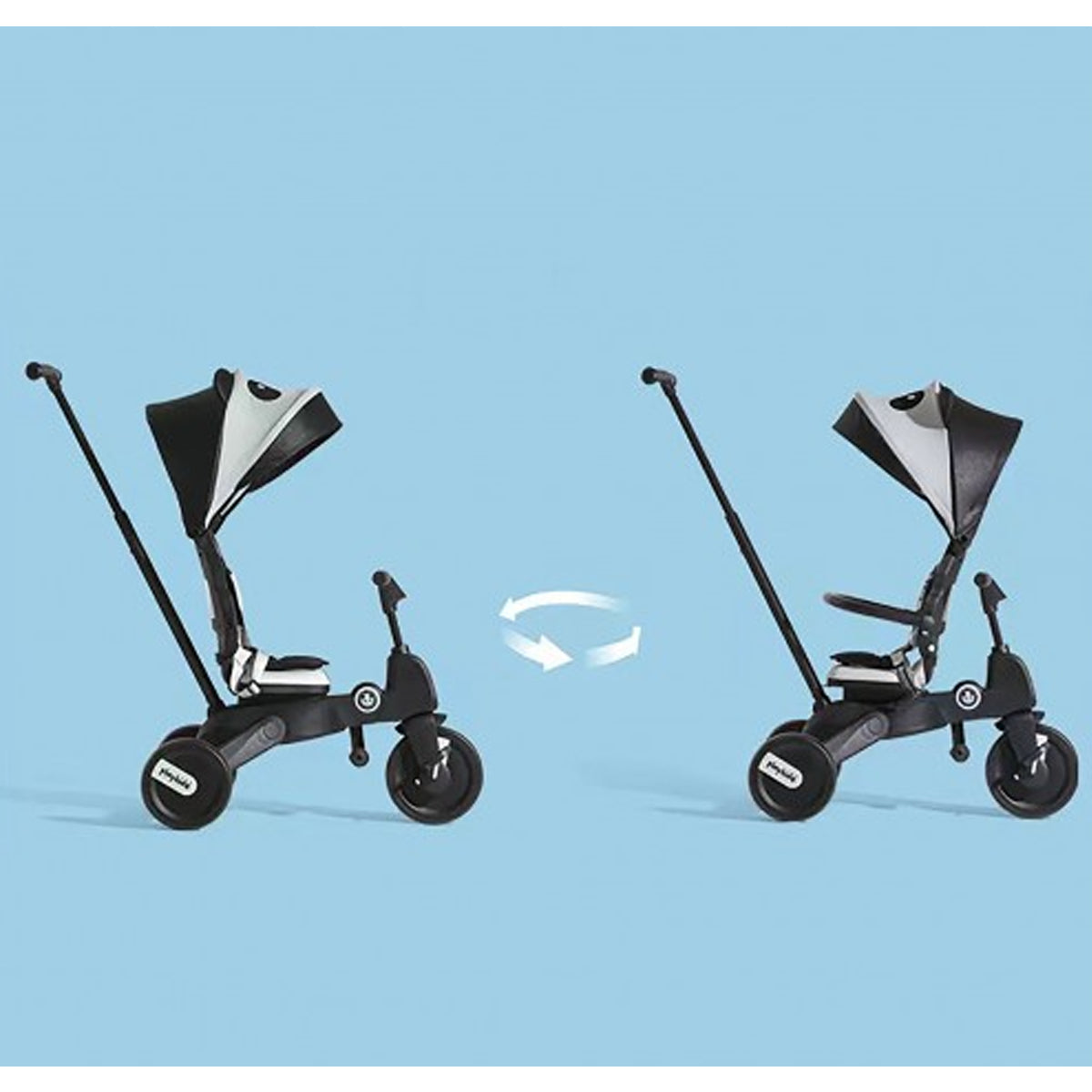Lucky Baby 7 In 1 Trike Easy Foldable Tricycle - 0