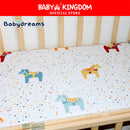 Babydreams 100% Cotton Fitted Bed Sheet/ Mattress Cover- BD809(24''x48''/60x120cm)-11