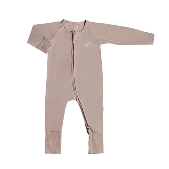 Simply Life Baby Long-sleeved Zipper Sleepsuit - TENCEL™ Modal