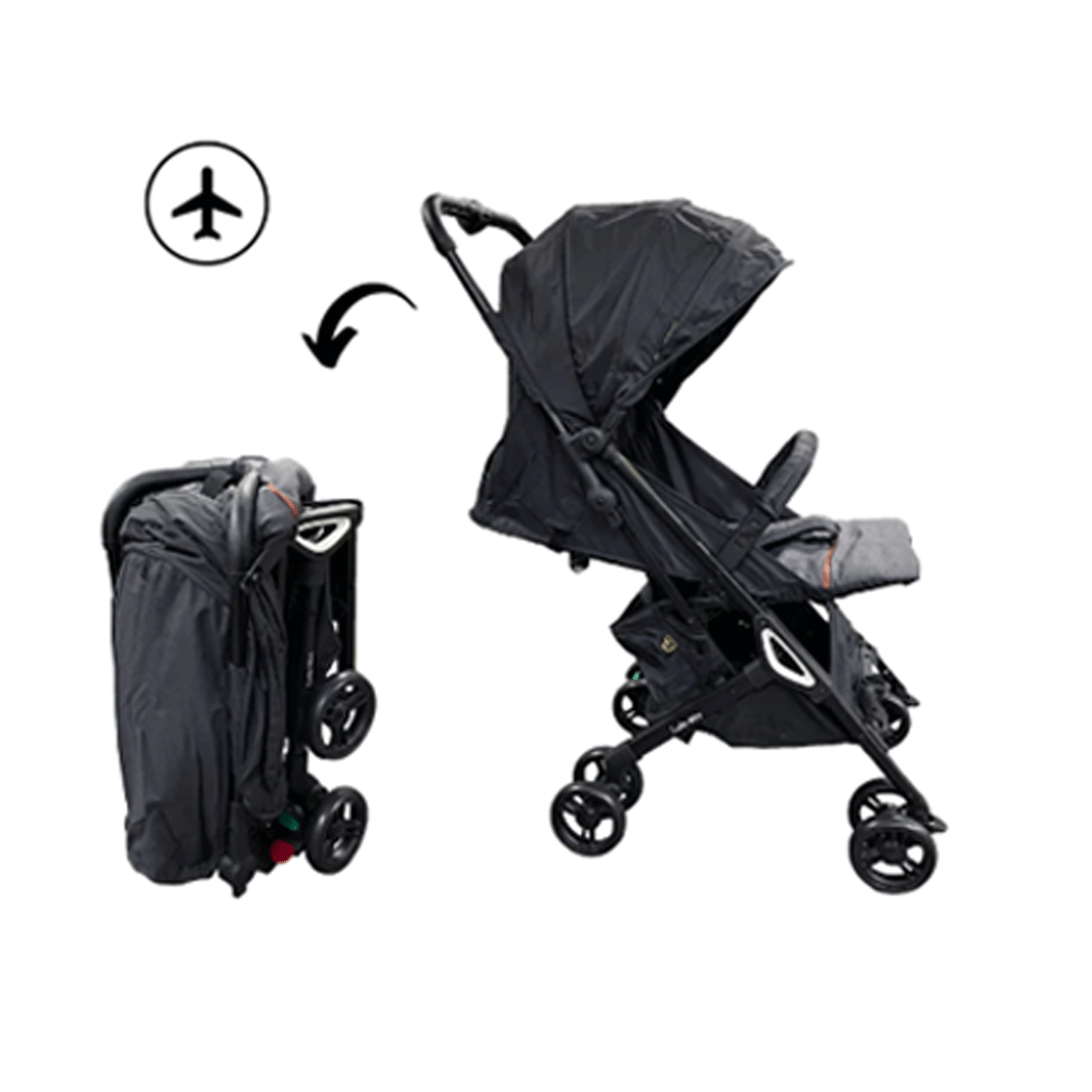 Bonbijou Luke Mini Stroller - 0