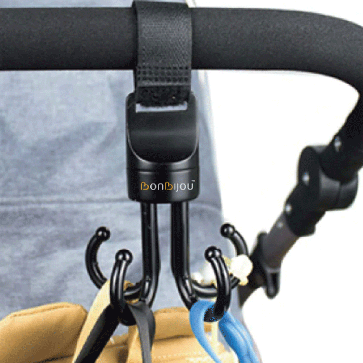 Bonbijou Double Octopus Stroller Hooks