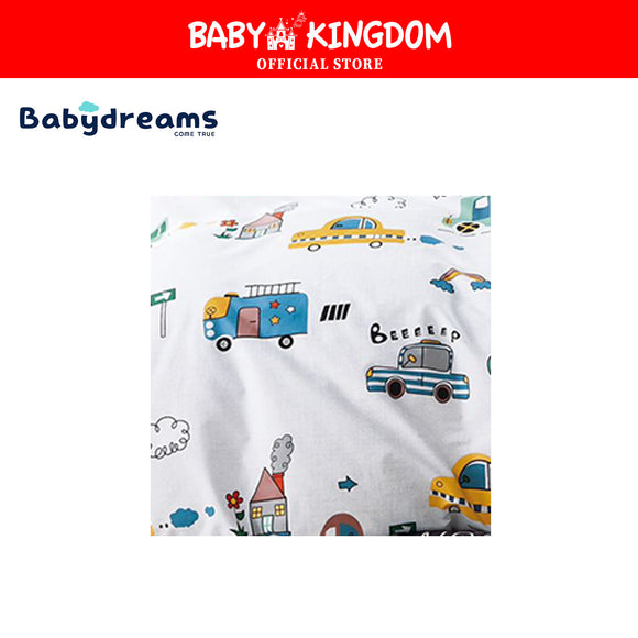 Babydreams 100% Cotton Fitted Bed Sheet/ Mattress Cover- BD809(24''x48''/60x120cm)