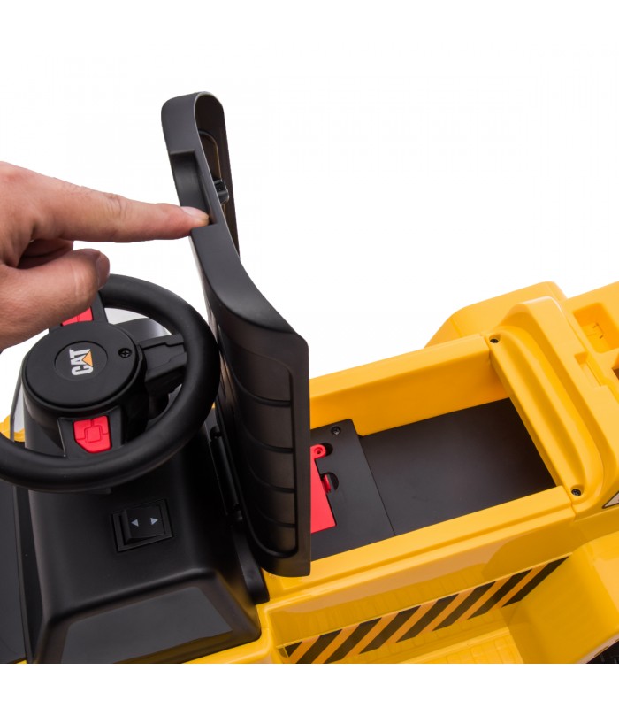 Cat Dump Truck Electric Ride On  Kids Riding Car