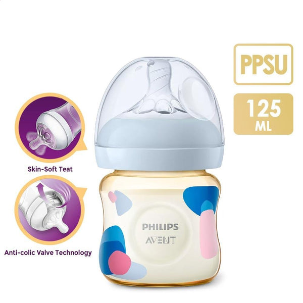 Philips Avent Natural PPSU Bottle 125ml (Single / Twin Pack)