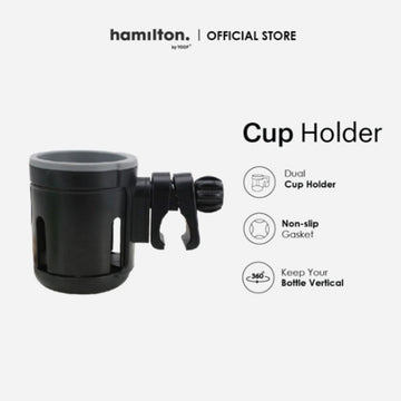 Hamilton 2 In 1 Universal Twin Cup Holder - 0