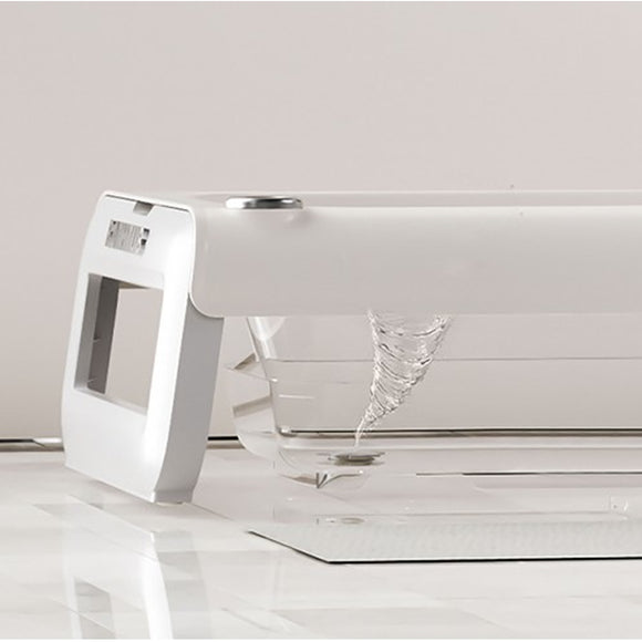 Lucky Baby Paly Collapsible Bath Tub W/Thermometer & Bath Support