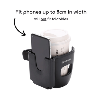 Bonbijou 2-In-1 Cup & Phone Holder - 0