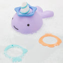 Skip Hop ZOO® Narwhal Ring Toss Baby Bath Toy