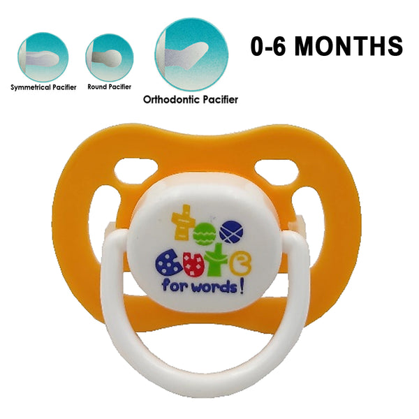 Tollyjoy Pacifier (Symmetrical / Round / Orthodontic) (0-6months)