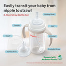 SofTouch™ BPP Step Up Straw Bottle Set 240ml-4