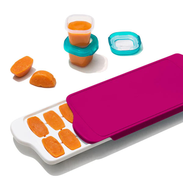 Oxo Tot Baby Food Freezer Tray With Silicone Lid