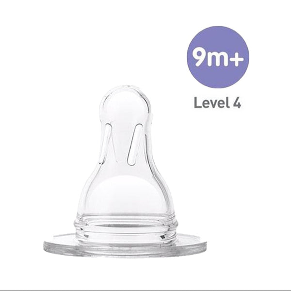 Dr Brown's Narrow-Neck Silicone Option Nipple - 2Pcs