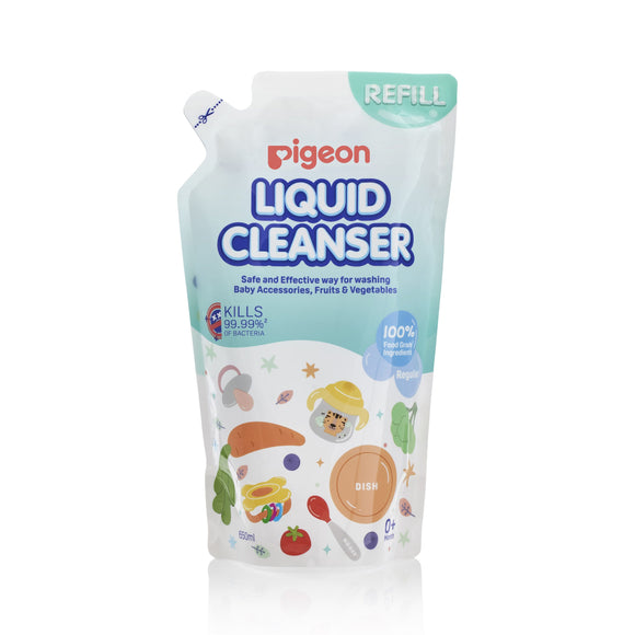 Pigeon Liquid Cleanser Refill (650ml) Twin Pack - Carton Deal