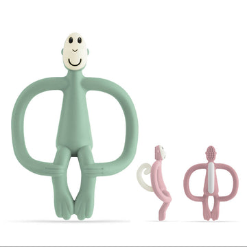 Matchstick Monkey Original Teething Toy With Tail (Assorted Colours) (Promo)