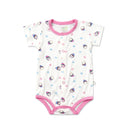 Simply Life Short-sleeved Creeper with Front Buttons