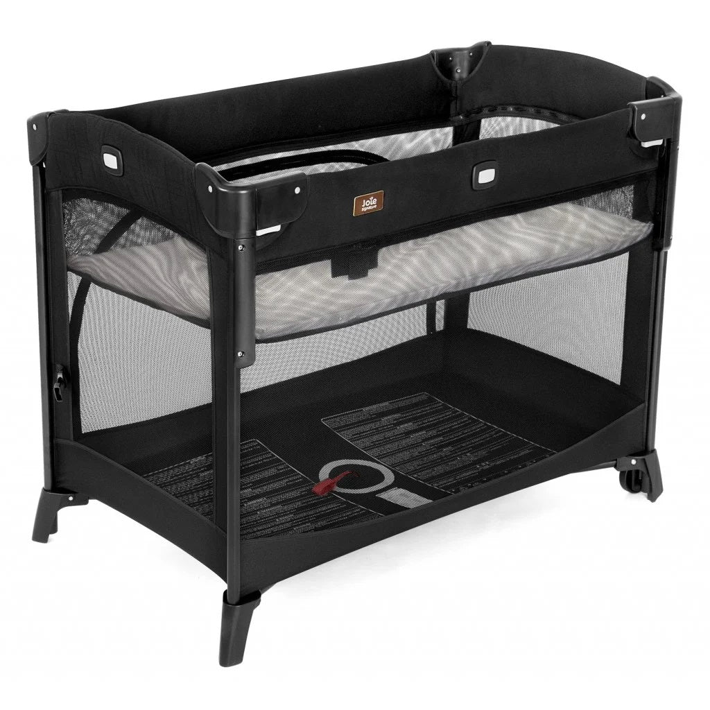 (Exclusive)Joie Signature Kubbie Sleep Bedside Travel Cot (Eclipse) - 0