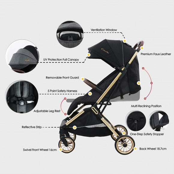 Capella X9 Air-Touch Stroller