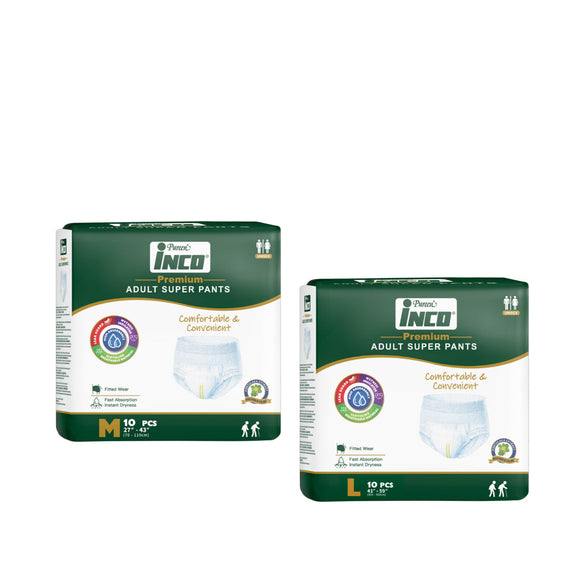 Pureen INCO Premium Adult Super Pants (M/L)