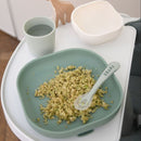 Béaba Silicone Meal Set - Sage / Misty green-4