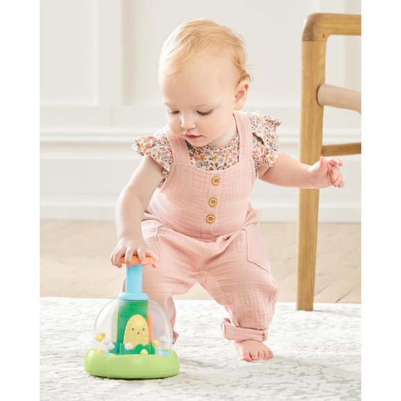 Skip Hop Farmstand Push & Spin Baby Toy