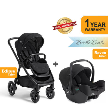 Joie Finiti Stroller + i-snug Infant Car Seat (Stroller + Car Seat)