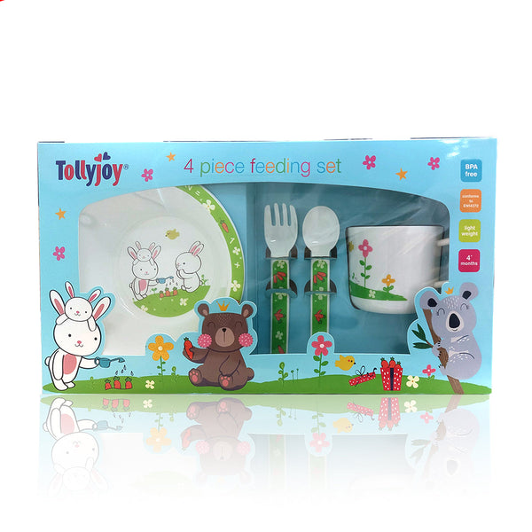 Tollyjoy 4 PCS Feeding Set (Koala/ Bear)