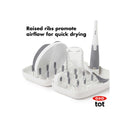OXO Tot On The Go Drying Rack & Bottle Brush-12